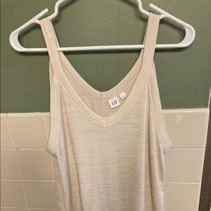 Gap knit tank
